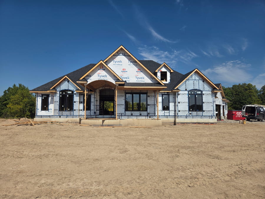 Custom home example
